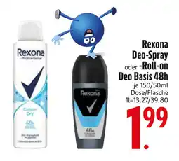 Edeka Rexona deo-spray cotton dry Angebot