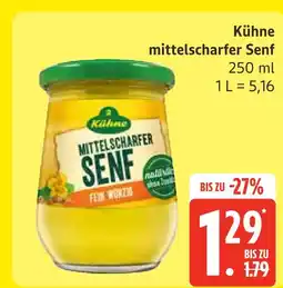 Marktkauf Kühne mittelscharfer senf Angebot