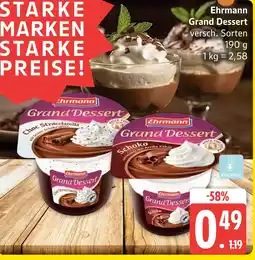 Marktkauf Ehrmann grand dessert choc stracciatella Angebot