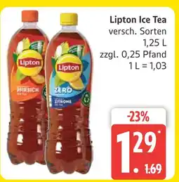 Marktkauf Lipton ice tea pfirsich Angebot