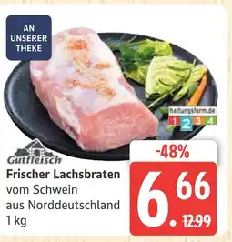 Marktkauf Gutfleisch frischer lachsbraten Angebot