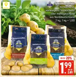 Marktkauf Unsere heimat speisekartoffeln festkochend Angebot