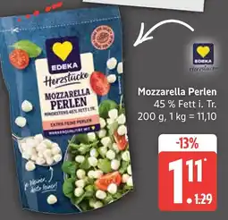 Marktkauf Edeka herzstücke mozzarella perlen Angebot