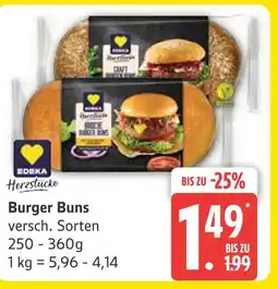 Marktkauf Edeka herzstücke burger buns Angebot