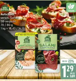 Marktkauf Billie green vegane mortadella kirschpaprika Angebot