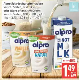 Marktkauf Alpro vanille soja-joghurtalternative Angebot