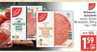 Marktkauf Gut & günstig katenrauch wurst Angebot