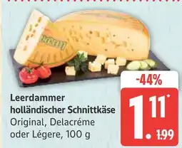 Marktkauf Leerdammer holländischer schnittkäse original Angebot