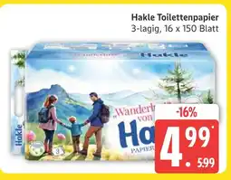 Marktkauf Hakle hakle toilettenpapier Angebot