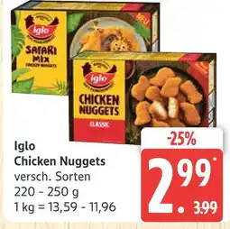 Marktkauf Iglo chicken nuggets classic Angebot
