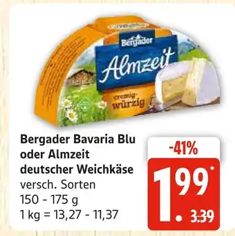 Marktkauf Bergader bavaria blu Angebot