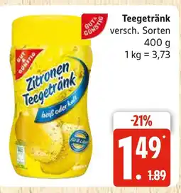 Marktkauf Zitronen teegetränk Angebot