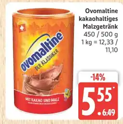 Marktkauf Ovomaltine kakaohaltiges malzgetränk Angebot