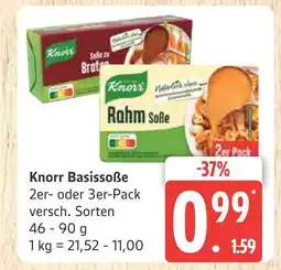 Marktkauf Knorr basissoße Angebot