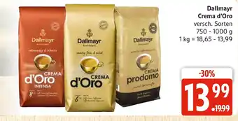 Marktkauf Dallmayr crema d'oro intensa Angebot
