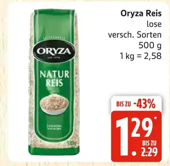 Marktkauf Oryza reis lose Angebot
