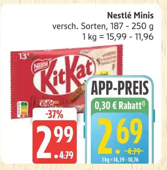 Marktkauf Nestlé minis Angebot