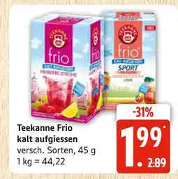 Marktkauf Teekanne frio kalt aufgiessen Angebot