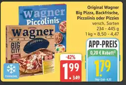 Marktkauf Wagner big pizza Angebot