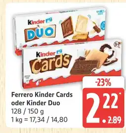 Marktkauf Ferrero kinder cards Angebot