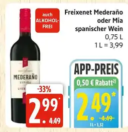 Marktkauf Freixenet mederano spanischer wein Angebot