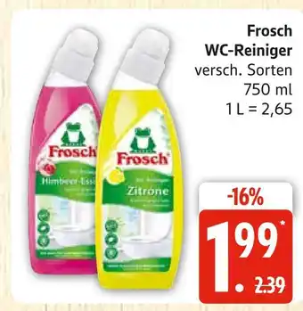 Marktkauf Frosch wc-reiniger himbeer-essig Angebot