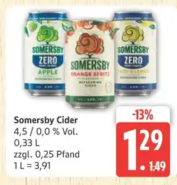 Marktkauf Somersby somersby cider zero apple Angebot