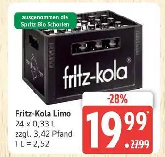 Marktkauf Fritz-kola fritz-kola limo Angebot
