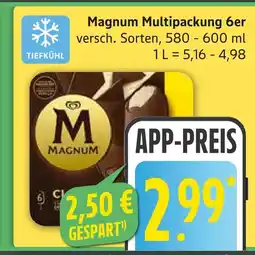 Marktkauf Magnum magnum multipackung 6er Angebot