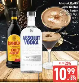Marktkauf Absolut absolut vodka Angebot