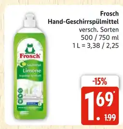 Marktkauf Frosch hand-geschirrspülmittel Angebot