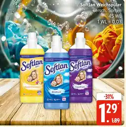 Marktkauf Softlan vanille & orchidee weichspüler Angebot
