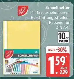 Marktkauf Gut&günstig schnellhefter Angebot