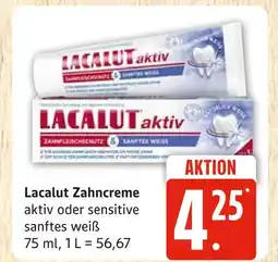 Marktkauf Lacalut zahncreme aktiv Angebot