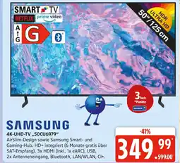 Marktkauf Samsung 4k-uhd-tv 50cu6979 Angebot
