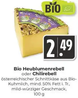 Hieber's Frische Center Bio Heublumenrebell oder Chilirebell Angebot