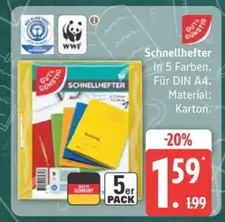 Marktkauf Schnellhefter Angebot