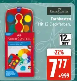 Marktkauf Faber castell farbkasten Angebot