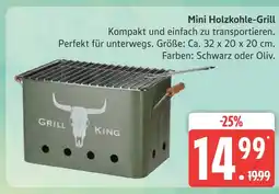 Marktkauf Grill king mini holzkohle-grill Angebot