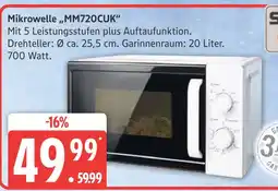Marktkauf Mikrowelle mm720cuk Angebot