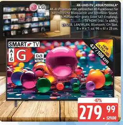 Marktkauf Lg 4k-uhd-tv 43ua75006l4 Angebot