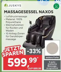 Marktkauf Juskys massagesessel naxos Angebot