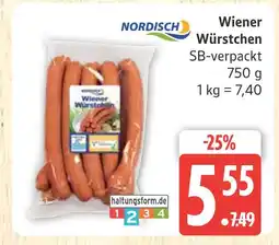 Marktkauf Nordisch wiener würstchen Angebot