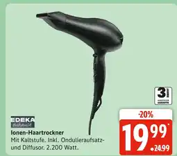 Marktkauf Edeka zuhause ionen-haartrockner Angebot