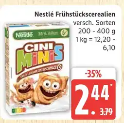 Marktkauf Nestlé frühstückscerealien Angebot