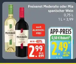 Edeka Freixenet mederaño spanischer wein Angebot