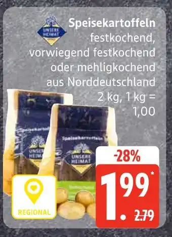 Edeka Speisekartoffeln Angebot