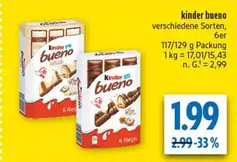 diska Kinder kinder bueno Angebot