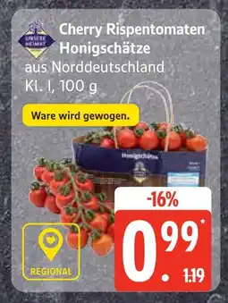 Edeka Cherry rispentomaten honigschätze Angebot