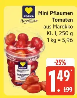 Edeka Edeka mini pflaumen tomaten Angebot
